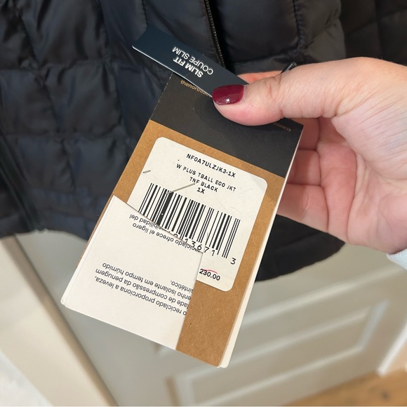 NWT North Face Plus Size Thermoball Eco Quilted Jacket Coat - Picture 4 of 7